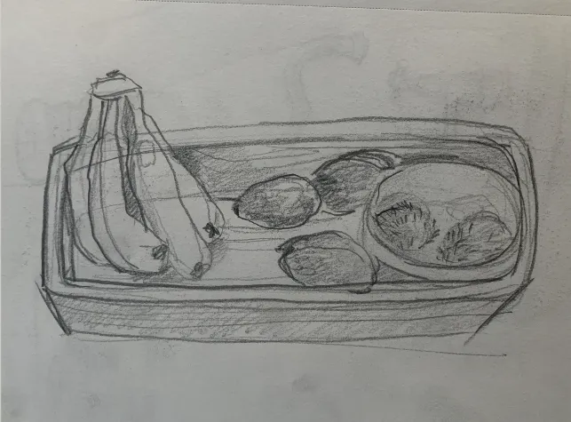 Sketchbook page by Therese Kerner